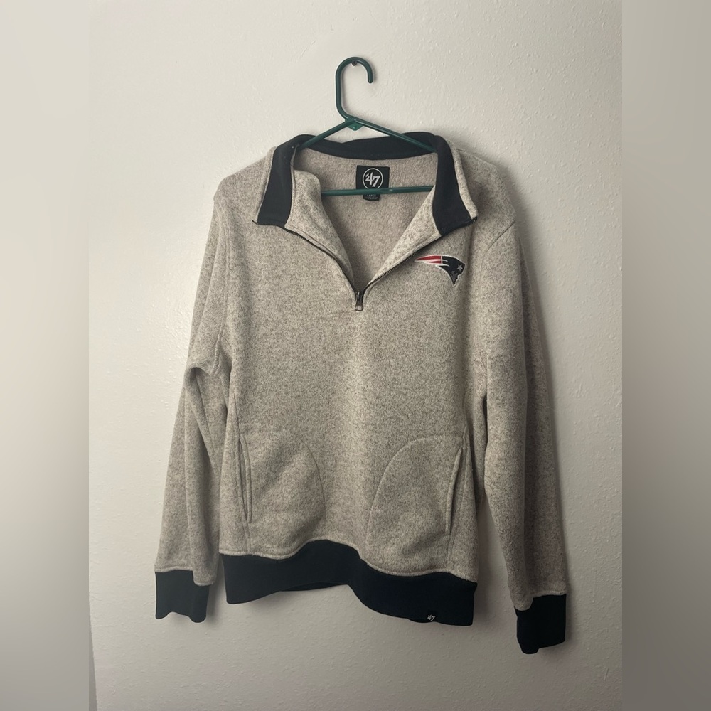 Patriots NFL ‘47 pullover sweatshirt size large